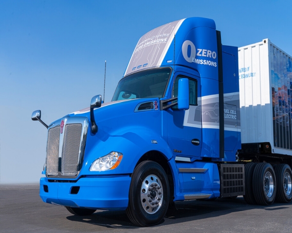 Toyota y Kenworth presentan un camión eléctrico movido por hidrógeno