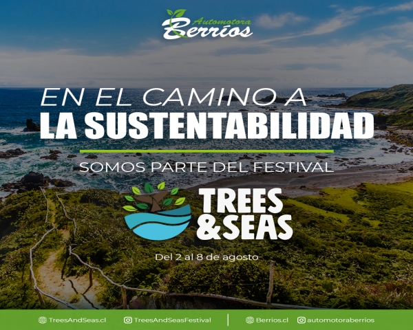 Automotora Berríos se une al Festival Internacional Trees & Seas