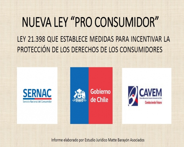 Webinar Cavem Informe Nueva Ley 21398 Protección de los Derechos de los Consumidores 2022